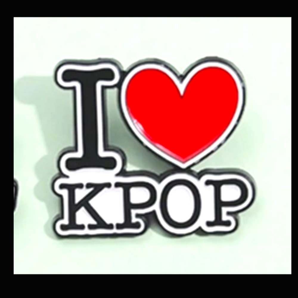 I Love KPOP Pin Korean Korea Music